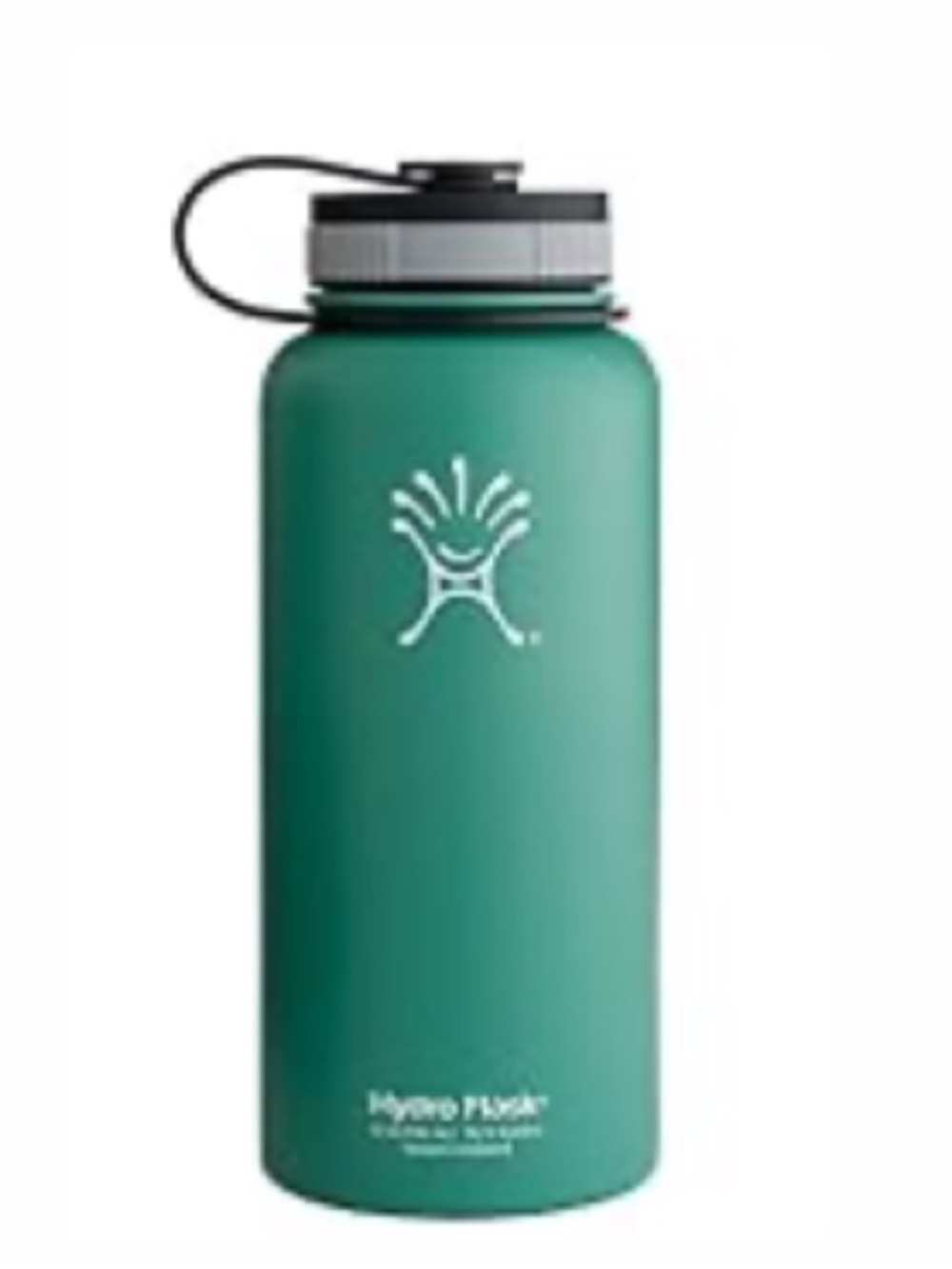 Hydro Flask Bottle 32 ounce 18/8 Stainless Vacuum Insulated in Green Zen